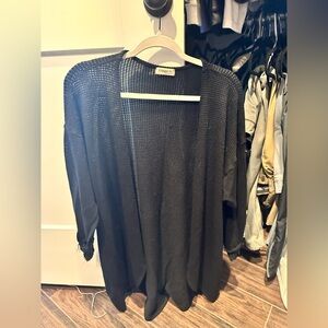 Ginger G Black Knit Cardigan